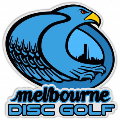 Melbourne Disc Golf Club Logo