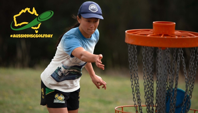 Alice Si is set to compete this weekend in the 2021 Aussie Disc Golf Day. Photo: Francois Fourie